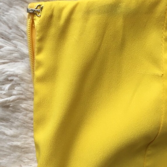 MARCIANO yellow skirt - Picture 5 of 8